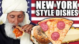 Tribal People Try New York State Dishes For The First Time