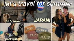 pack with me for japan :) sooo excited, first time going!!