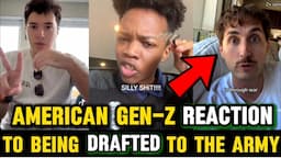 How American GEN-Z Reacted To Being Drafted In The Army #africanamerican #africandiaspora #us