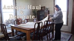 Antique haul and decorate