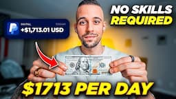 Get Paid $1713 Per Day With NO SKILLS! | Work From Home Jobs To Make Money Online