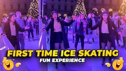 First time Ice Skating | Funny Experience | Gabriella Charlton