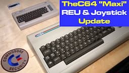 TheC64 "Maxi" Firmware Update v1.5.2: Joystick Swapping & REU support