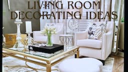 LIVING ROOM DECORATING IDEAS