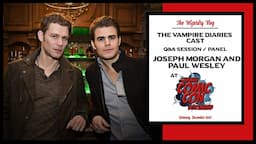 The Vampire Diaries Q&A Session Joseph Morgan and Paul Wesley |German Comic Con Dortmund |03-12-2022