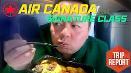 TRIP REPORT (4K) - AIR CANADA AC100 SIGNATURE CLASS / BUSINESS YVR - YYZ WITH KOSHER BREAKFAST