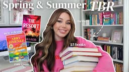 Spring & Summer TBR ☀️🌴 romcoms, thrillers, lit fic, + more