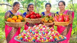 RAINBOW POP CORN |  சொதப்பல் Recipe😂| Fruits Use Nature Color | indian Famous Theater Popcorn Recipe