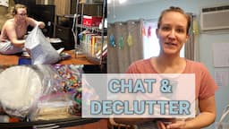 A Time to Sell? Maybe... // Decluttering Craft Supplies // sahm VLOG