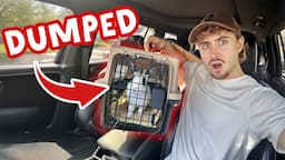 SAVING A DUMPED RABBIT IN MY NEIGHBORHOOD 😱🐰‼️