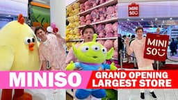 I Was Invited to the Grand Opening of the LARGEST Miniso Store in AMERICA!