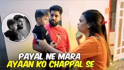 PAYAL NE MARA AYAAN KO CHAPPAL SE || MALIK KIDS