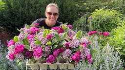 Peony Week at the NEW Flower Stand!!! 💐Set Up the Flower Stand Three Times With Me!