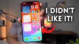 15 years Android User Tries iPhone! Here's Why I Hated it!