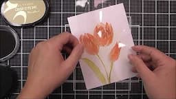 Create A DIY Simple Coloring Stencil Using Dies - Lydia's Crafty Corner