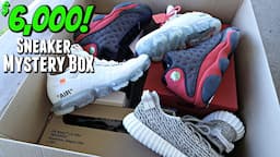 Unboxing A FREE $6,000 Sneaker Mystery Box! 😳