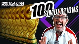 Coming Home? I Simulated World Cup 2022 100 TIMES on Football Manager | FM22 Predictions Qatar 2022