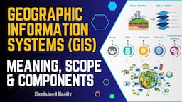 Geographic Information Systems(GIS) : Meaning, Definition & Scope | Components of GIS