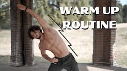 WARM UP ROUTINE BEFORE WORKOUT | Quick and Effective | Rowan Row