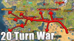 12 Cities. 20 Turns. We cannot be stopped. - Civ 6 Inca