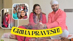 Griha Pravesh Puja | Family's Reaction to OUR NEW HOME | VLOG