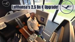 The NEW Lufthansa Allegris cabin. From Economy to First!