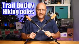 TrailBuddy Collapsible Hiking Poles unboxing and details