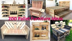 200 Amazing Pallet Furniture And Decoration Ideas