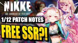 FREE SSR?! NEW EVENT?! NIKKE GODDESS OF VICTORY PATCH NOTES