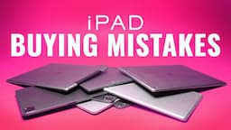 12 iPad BUYING MISTAKES!