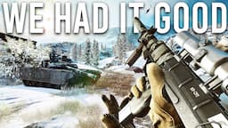 We had it so good with Battlefield 4 and didn't know