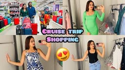 Life ki 1st International Cruise Trip ke Liye New Cute Dresses ki Shopping | Bindass Kavya Vacation