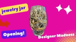 Unboxing A Treasure Trove Of Vintage  & Designer Jewelry! Let's Dive Into This Jewelry Jar! #jewelry