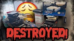 Soul Destroying RETRO Gaming Collection FIT FOR THE BIN!! Sega and Nintendo Disaster