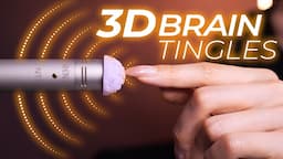 ASMR Deep 3D Brain Penetrating Tingles for Sleep (No Talking)