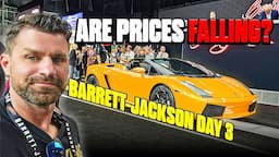 Supercar Auction Day! But PRICES ARE FALLING on High End Luxury and Exotic Cars!!