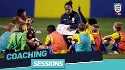 Break Out And Score | Football Coaching Session From Emma Dennis