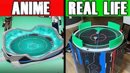 I Made an Anime Beyblade X Stadium IN REAL LIFE!