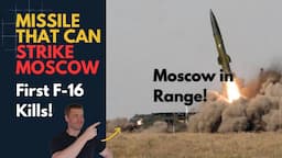 Ukraine's NEW Missile can Reach Moscow! First F-16 Kills!