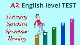 English level Test - Do you think you have A2 English level? – Take this test and find out