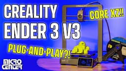 Ender-3 V3 First Look | Creality's Core XZ Flagship 3D Printer!