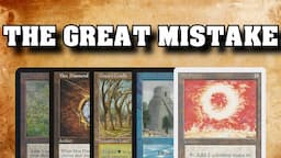 MTG's Biggest Mistake - The Reserve List