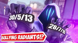 100T Ethan Farms Radiants In Ranked With Omen.. *2 GAMES*