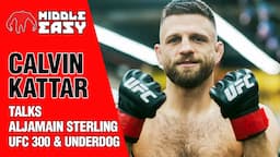 Calvin Kattar talks Aljamain Sterling, fighting on UFC 300 & underdog mentality