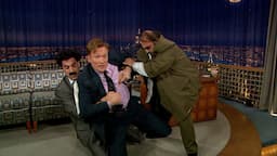 Borat Attempts to Harvest Conan’s Pubis | Late Night with Conan O’Brien