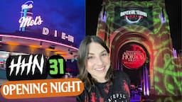 Halloween Horror Nights OPENING NIGHT 2022: Scarezones, Houses, & Reviews! | HHN31