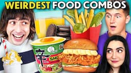 We Try Weird Food Combos That YouTubers Love! (ft. Porter Robinson)