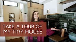 TINY HOUSE TOUR | 24ft home in Ontario, Canada