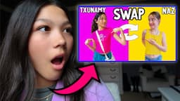 Reacting to Naz's Video *Swapping Styles* | Txunamy