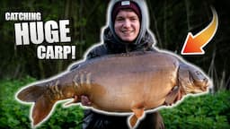 Catching BIG CARP at Linear Fisheries! (we couldn’t believe he caught it)